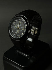 TISSOT COUTURIER CHRONOGRAPH STYLE STRAP WATCH.