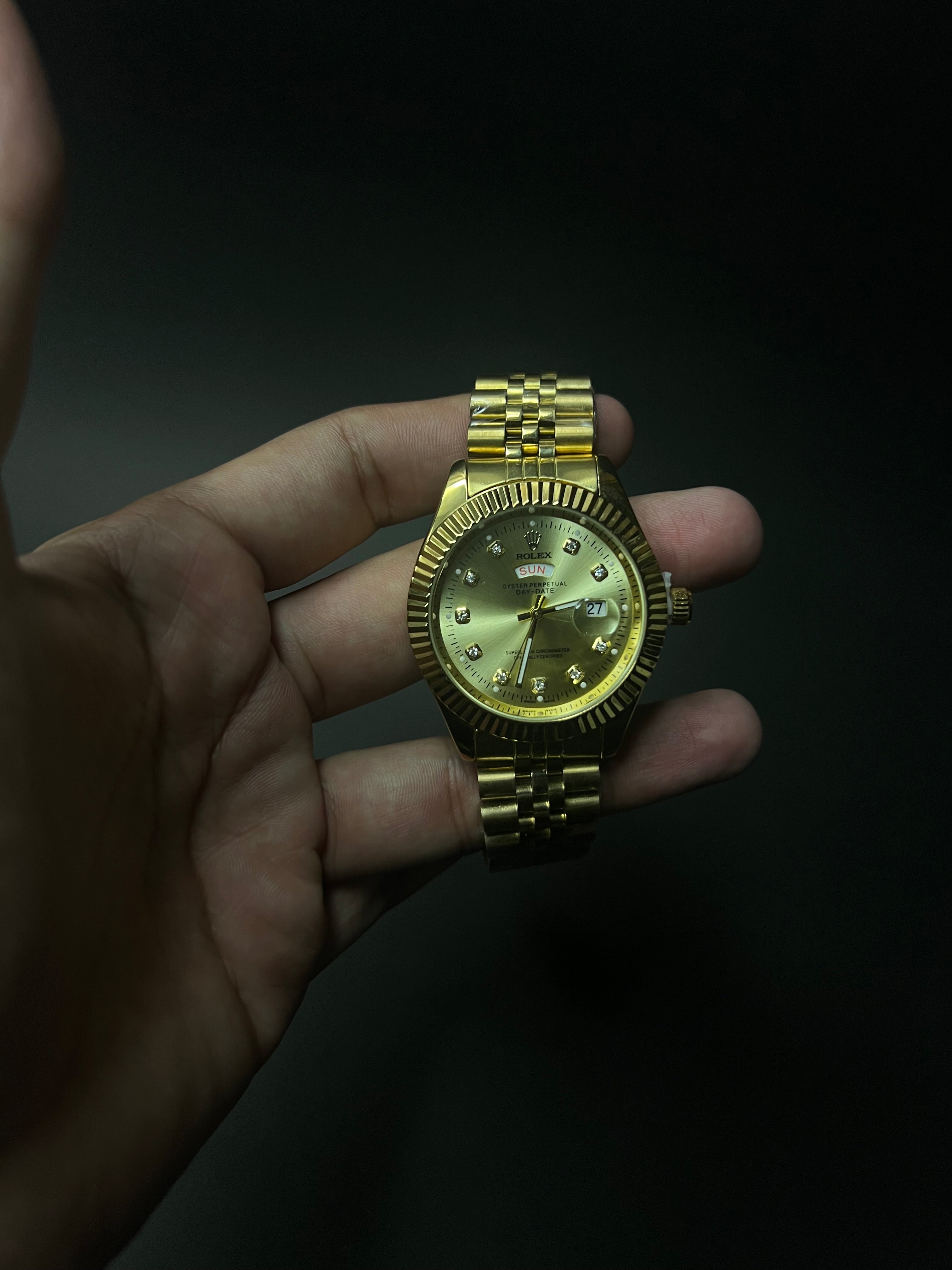 Gold Rolex Day-Date