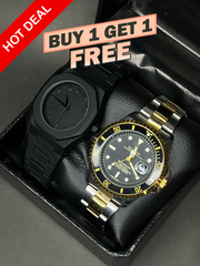 Rolex Submariner Two-Tone + Free Aura Watch