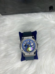 Hublot Watch Fusion Skeleton Blue Strap