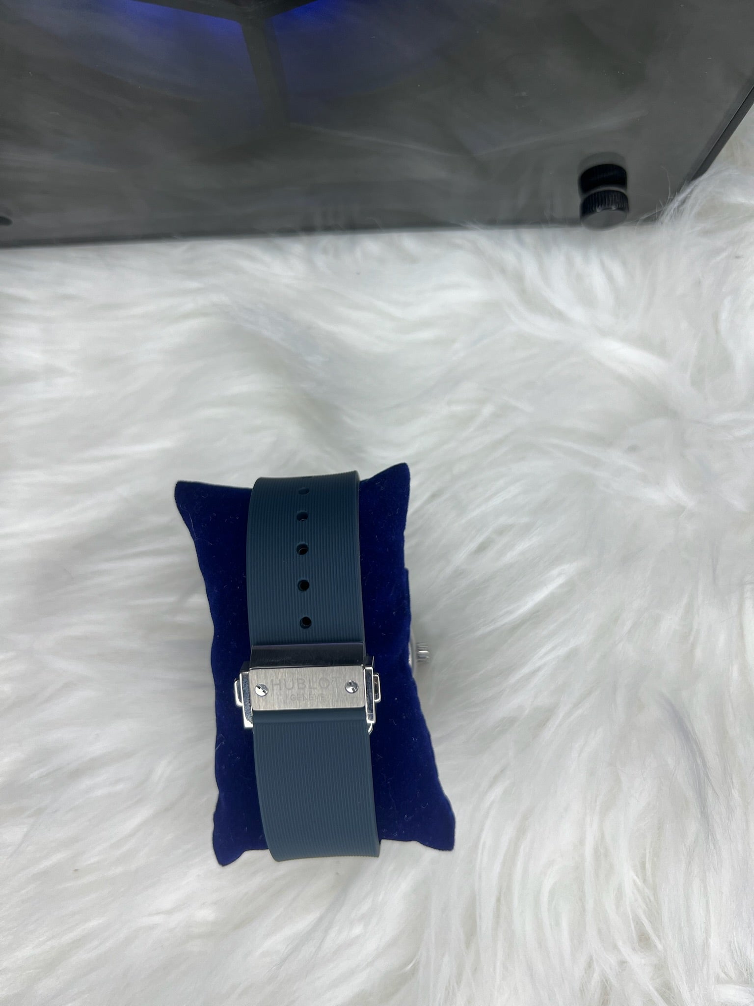 Hublot Watch Fusion Skeleton Blue Strap