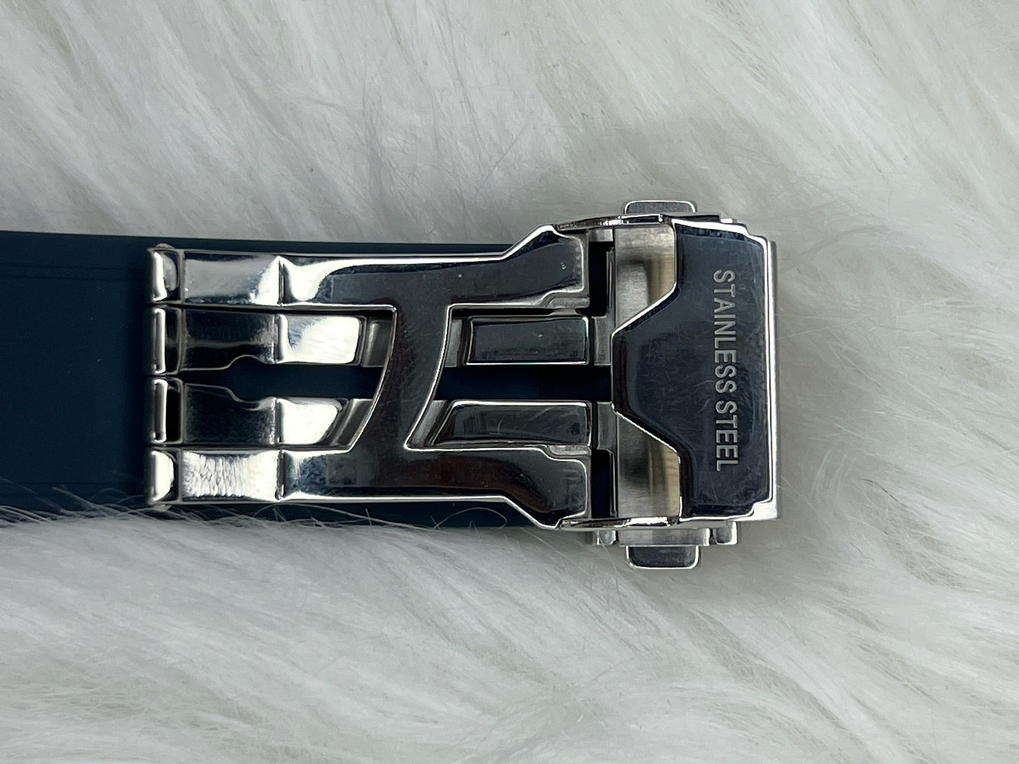Hublot Watch Fusion Skeleton Blue Strap